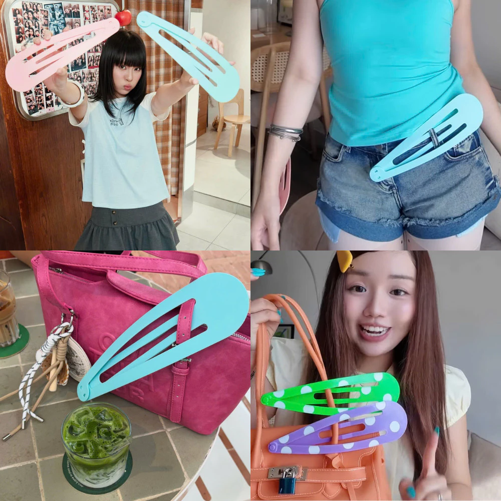 Kẹp Tóc Khổng Lồ 28cm Siêu To Độc Lạ, Phụ Kiện Gắn Túi Xách Trang Trí Chụp Ảnh Hài Hước
