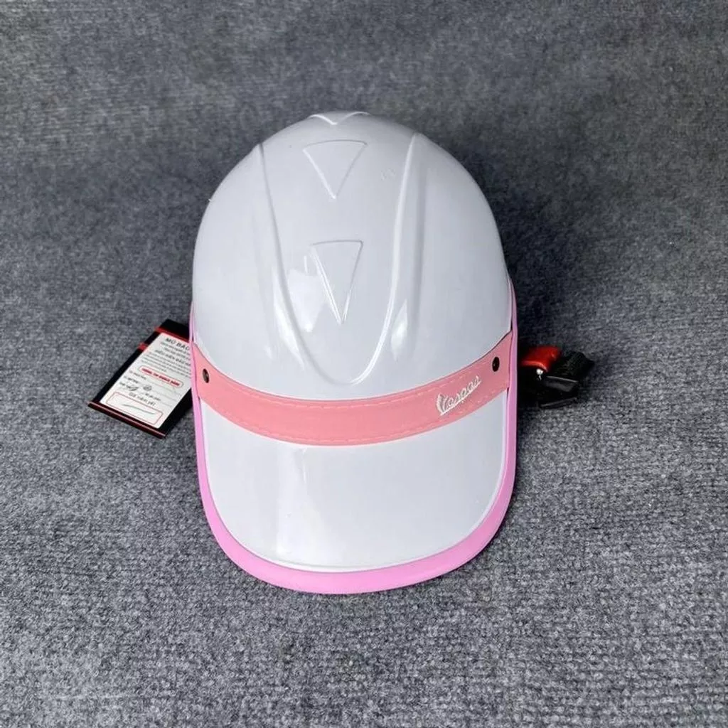 Nón bảo hiểm luoi trai Vespa cao cấp, Mũ bảo hiểm nón kết cá tính và sang trọng dành cho cả nam và nữ  [MQ]