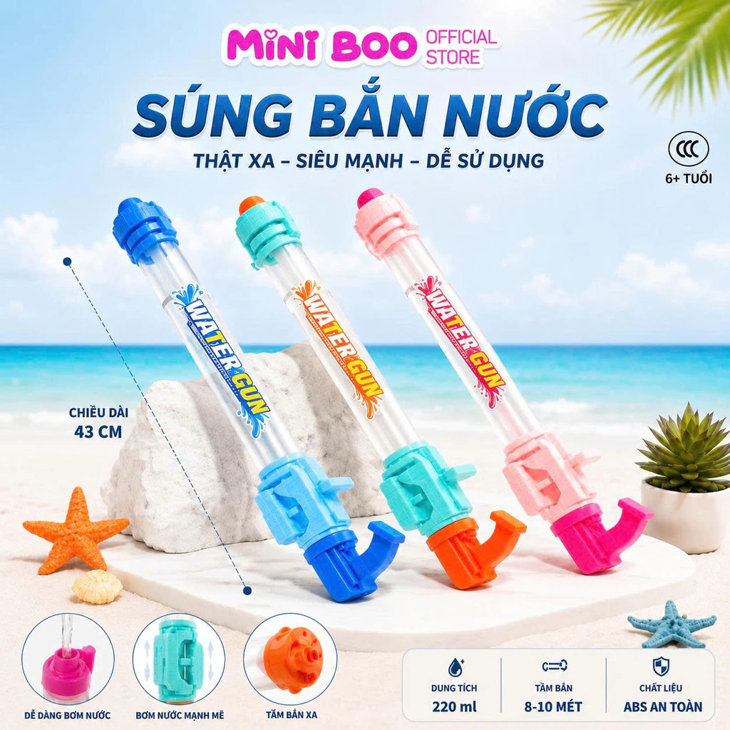 Gậy Phun Nước Tia Pháo Hoa Size Lớn – Trò Chơi Hè Tuyệt Vời Cho Bé