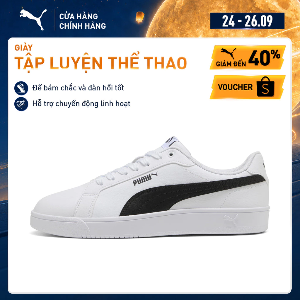 Giày Thể Thao PUMA Unisex Grounded SL II White-Black Màu Trắng
