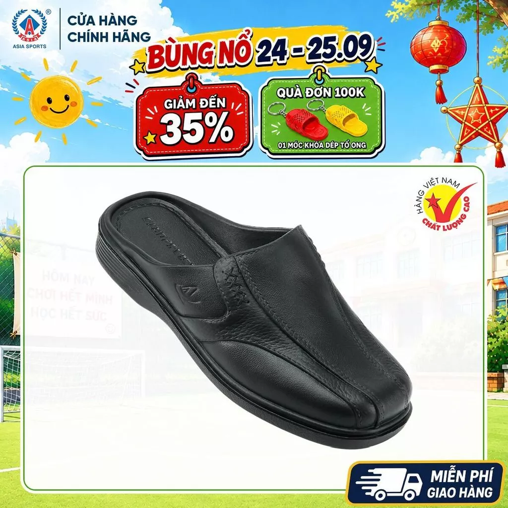 Dép Sục Nam ASIA Nhựa EVA Siêu Nhẹ Bít Mũi - Dép Lê Nam Đa Dụng Đi Trong Nhà Đi Chơi Êm Chân - DME49