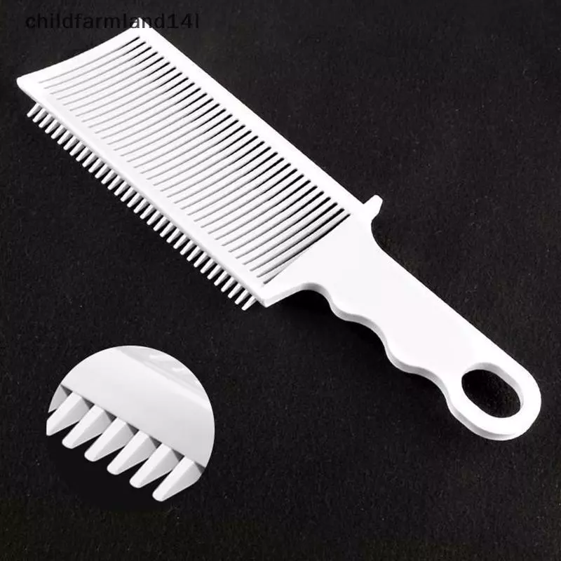 Lược Phai Màu Chuyên Nghiệp Cắt Tóc Flat Top Lược Cắt Tóc Cho Nam Chịu Nhiệt Phai Màu Bàn Chải Salon Tạo Kiểu Dụng Cụ