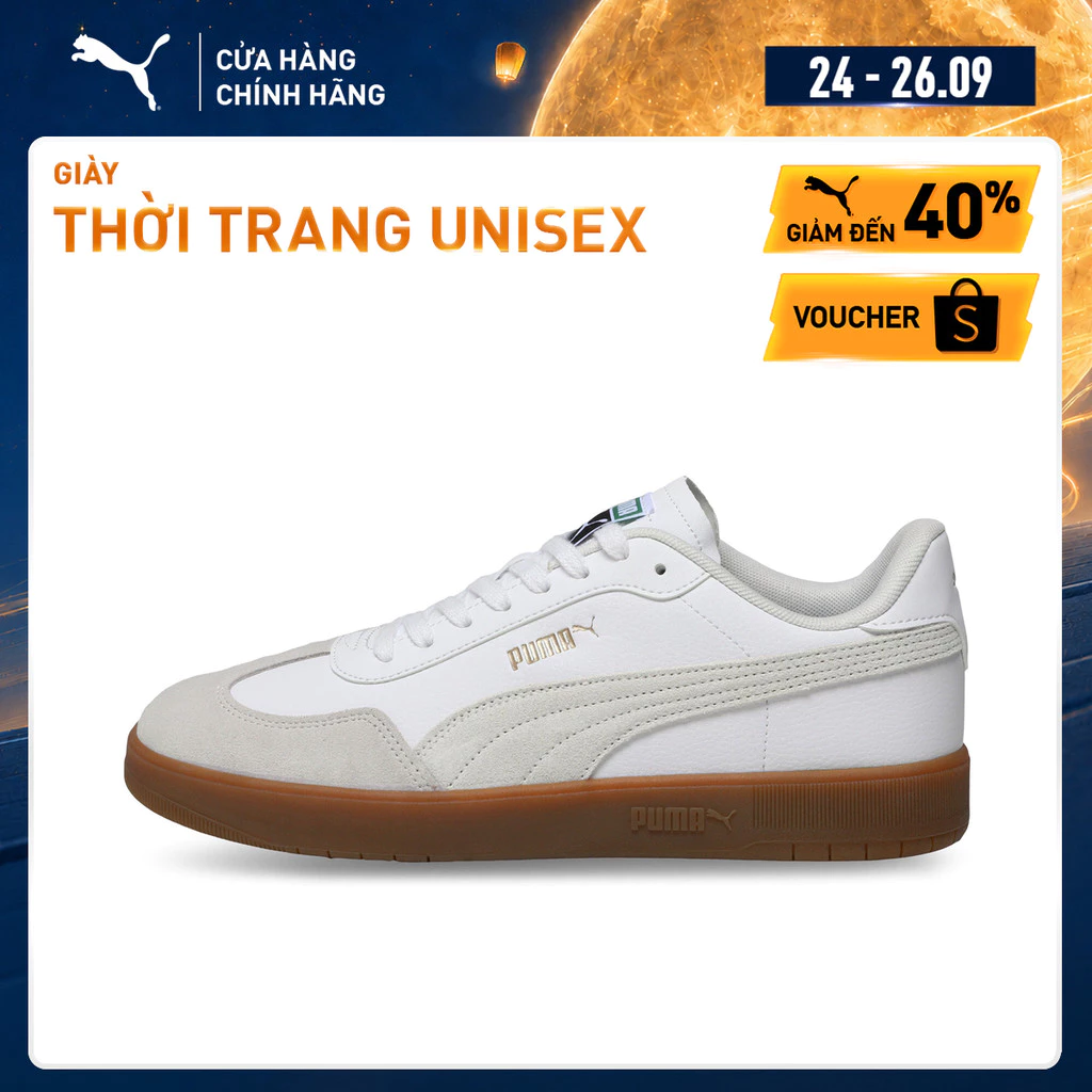 Giày Thời Trang PUMA Unisex Ascenso Vapor Gray-Warm White Màu Xám