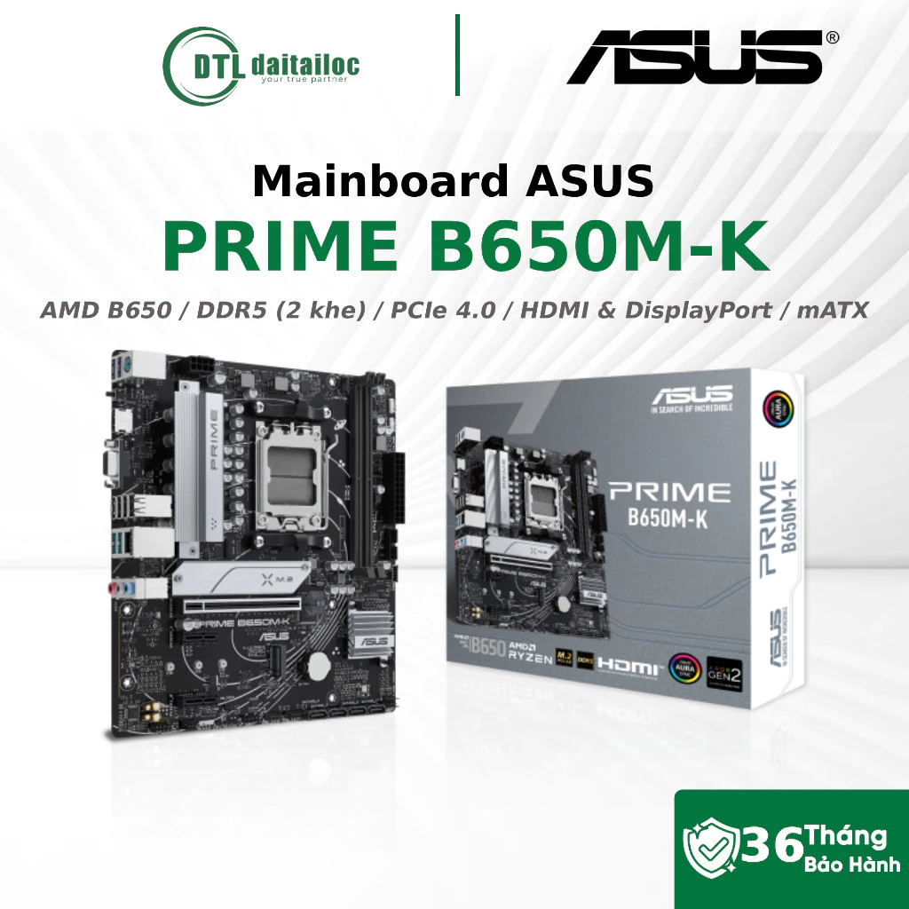 Ảnh sản phẩm: ASUS PRIME B650M-K DDR5
