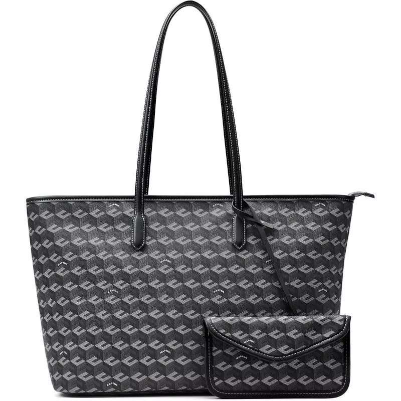 KALIDI 3D Cube Tote Túi Cubic Garden Monogram In Da Nữ Cuối Tuần Túi Mua Sắm Túi Xách Ví Có Tay Cầm Trên