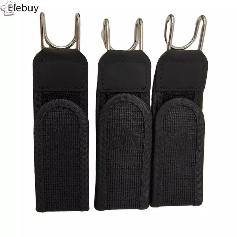 [Ele-T] Móc đai Buleless Móc kim loại có thể điều chỉnh Thắt lưng đàn hồi Unisex Bule-Free Vô hình Thắt lưng đóng cửa cho công việc ngoài trời