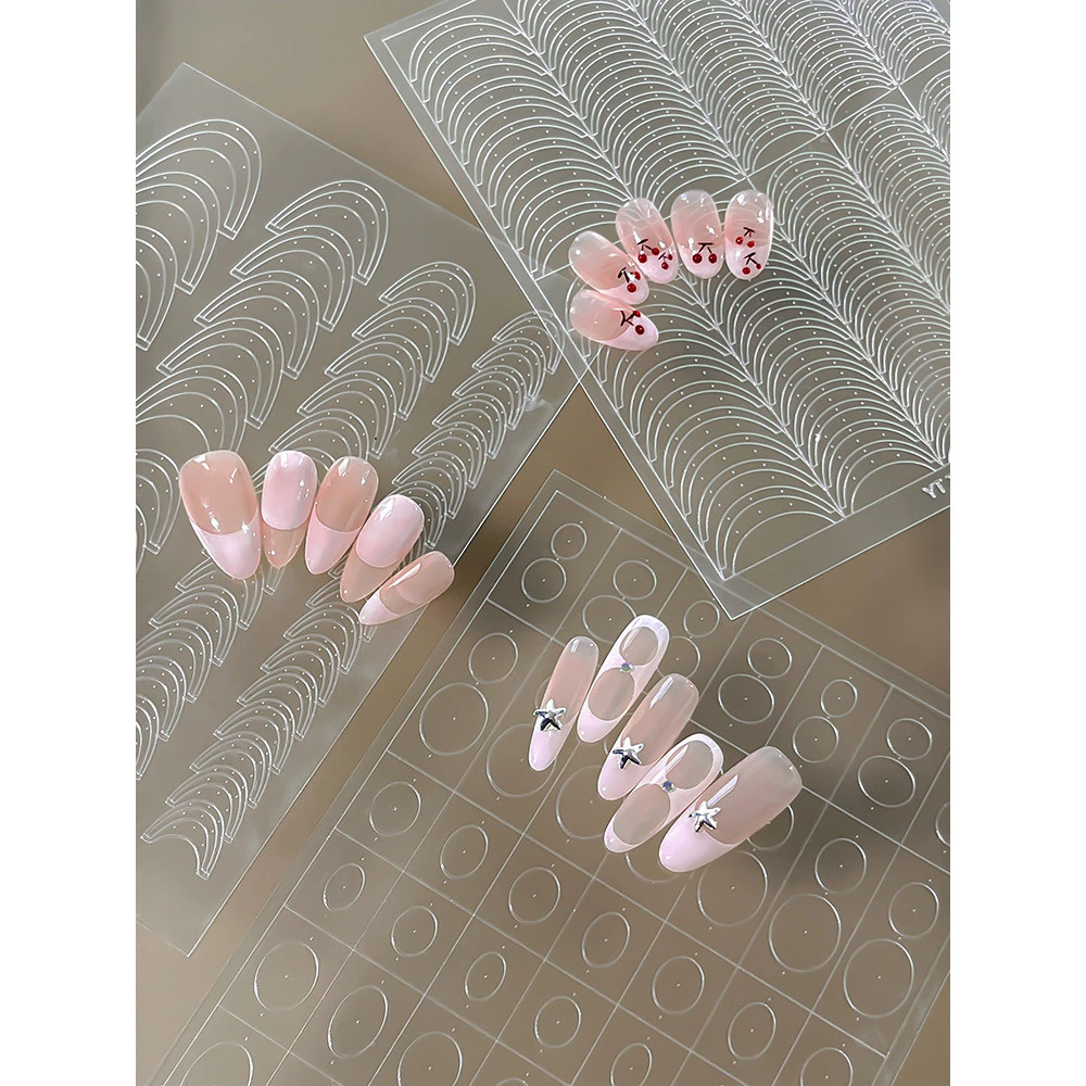 Sticker nail dặm fench đầu móng ( mã trong)
