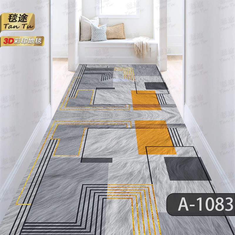 [Sản phẩm mới] Thảm hành lang cao cấp Aisle Phong cách Trung Quốc Hộ gia đình Phòng khách Lối vào Thảm trải sàn Full Shop