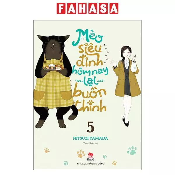Sách - Mèo Siêu Đỉnh Hôm Nay Lại Buồn Thinh - Tập 5