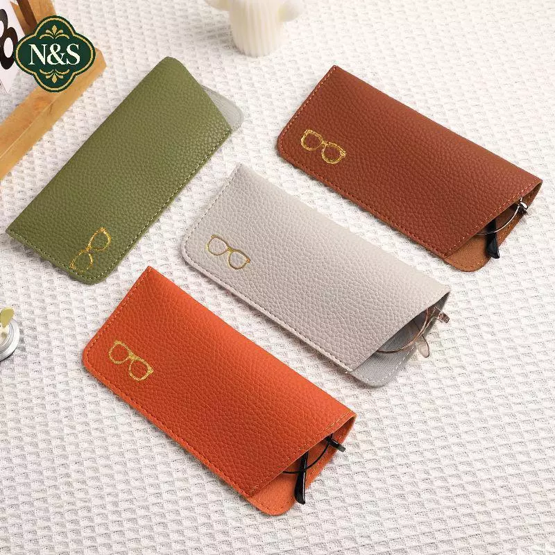 NS Unisex Kính Mềm Bảo Vệ Vỏ Kính Mát Hộp Đựng Kính Túi Kính Mắt Bảo Vệ Đọc Sách Kính Mắt Túi NS
