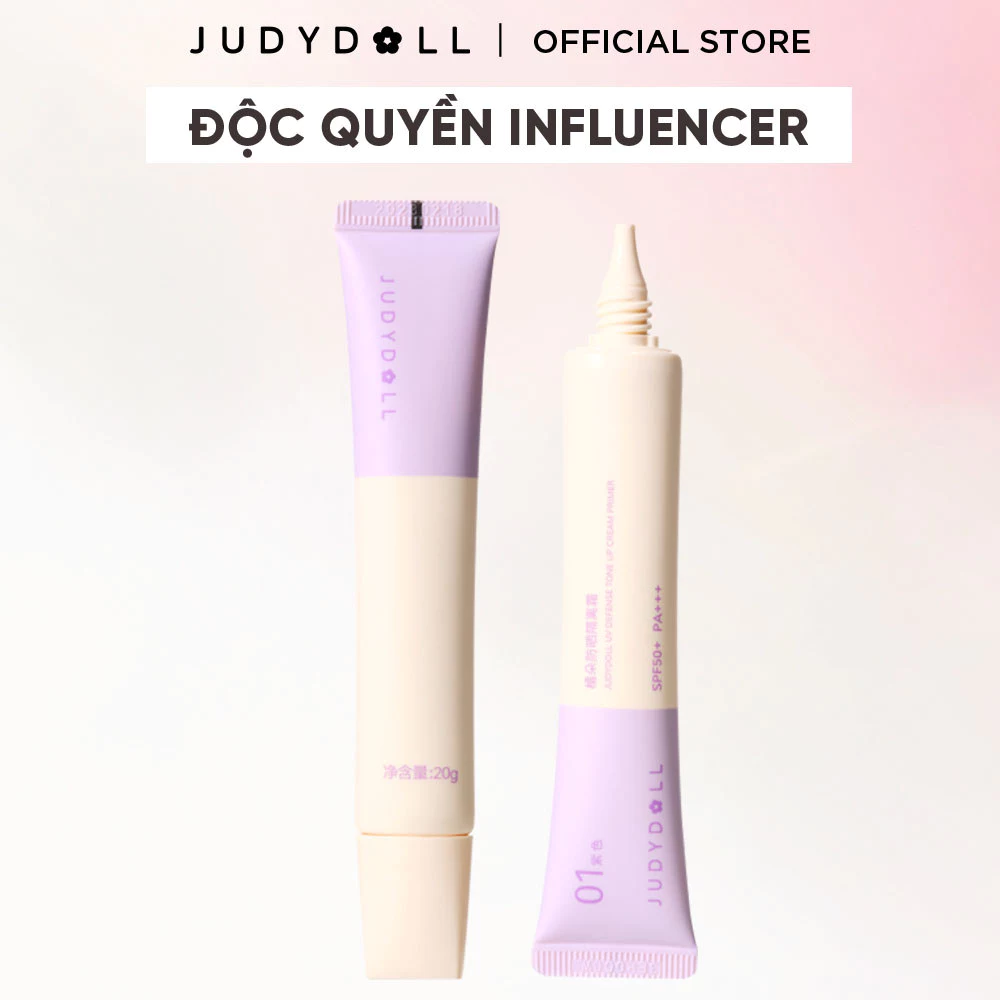 [KOL][NEW] JUDYDOLL Kem Lót Chống Nắng UV Defense Tone Up Cream Nâng tông Triệt sắc Dưỡng ẩm SPF50+ PA+++ 20/40g