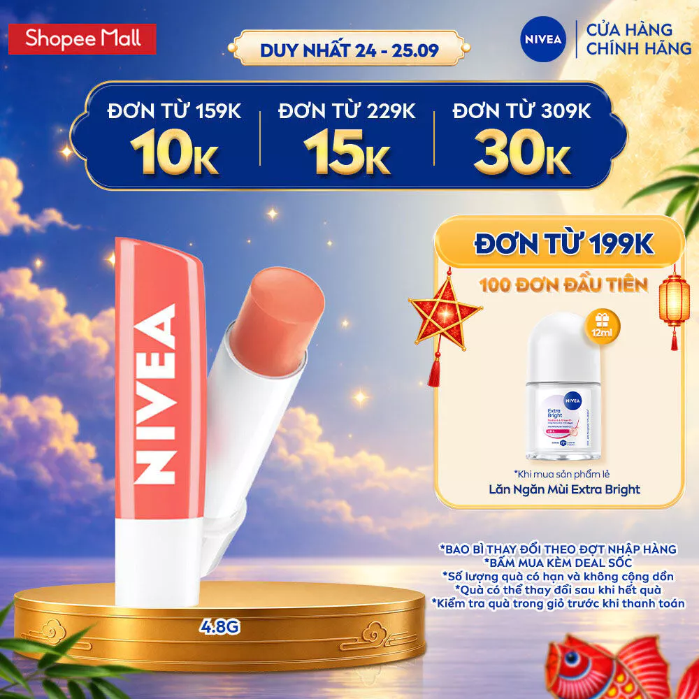 Son Dưỡng Môi NIVEA 4.8g - 85031/85061/85083