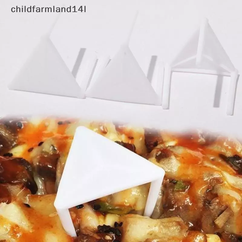 100 Chiếc Pizza Saver Đứng Cố Định Ra Pizza Giá Đỡ Pizza Paing Chân Máy Nhựa Chân Máy Sta