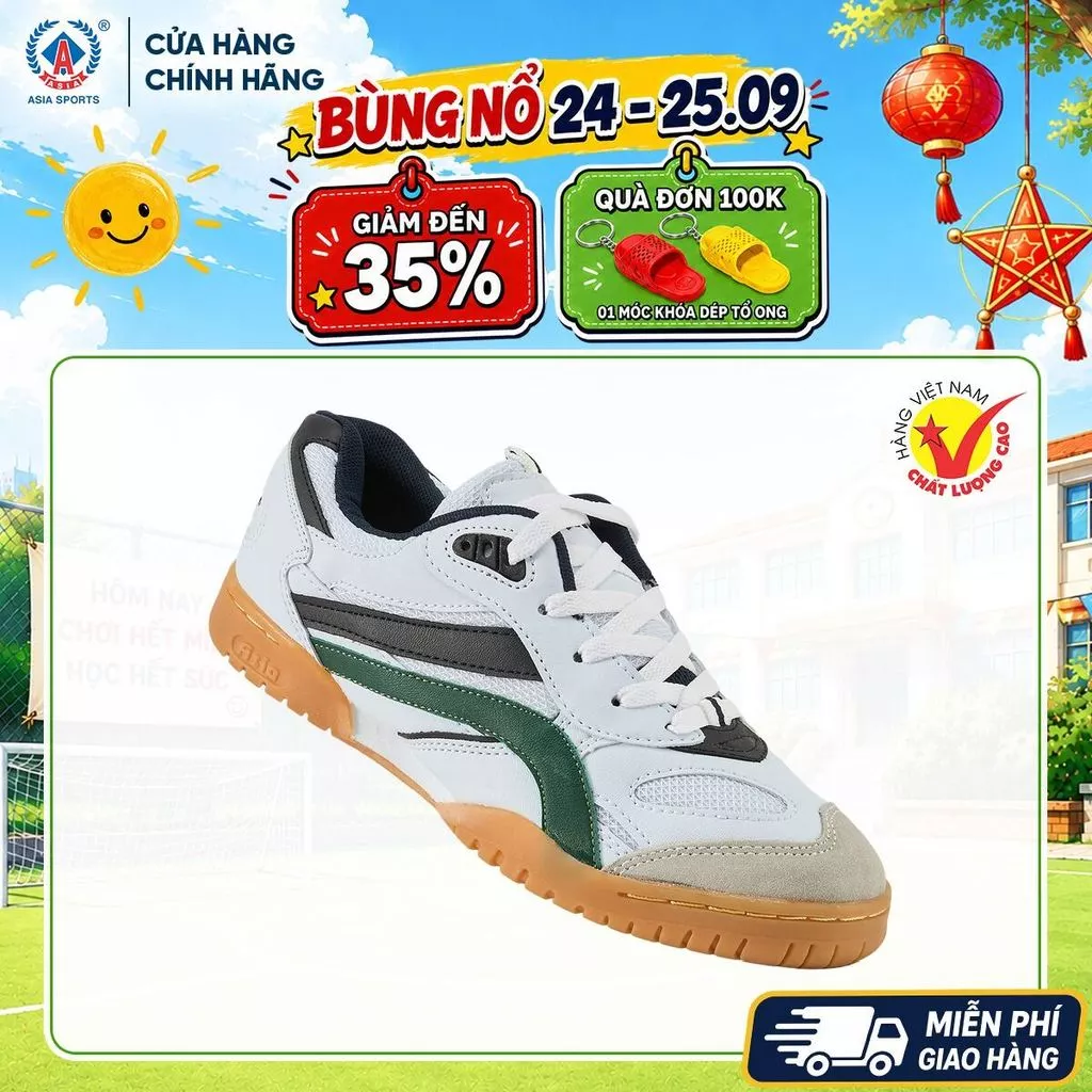 Giày Thể Thao ASIA Đa Năng Chính Hãng - Giày Cầu Lông Chạy Bộ Thể Thao Nam Nữ - MCS02