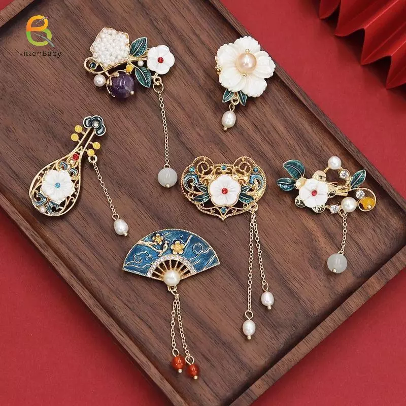 [Baby-t] 1 Chiếc Trâm Cài Phong Cách Quốc Gia Nữ Retro Cao Cấp Corsage Tính Khí sel Pin Sáng Tạo Và Đa Năng [Mới]