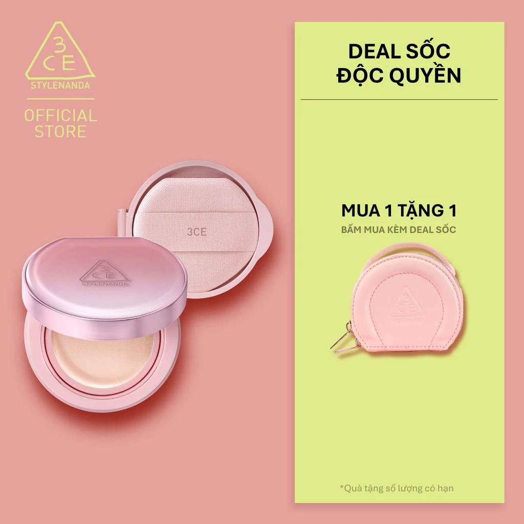 [PB] Phấn Nước Trang Điểm 3CE Fitting Mesh Cushion + Kèm Lõi