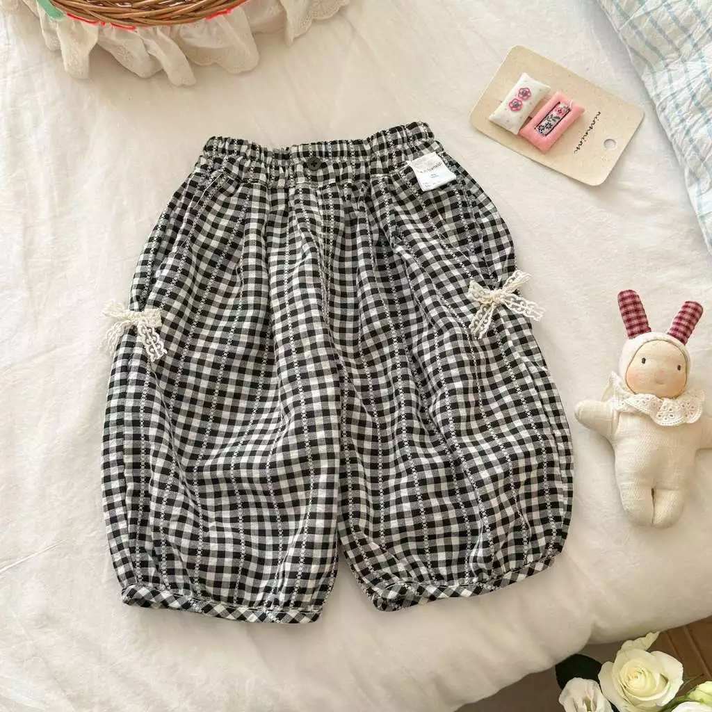 Bé Gái Mùa Hè Quần Mùa Hè 2026 Phong Cách Mới Bé Gái Mùa Hè Mỏng Bloomers Nữ Bé Thường Ngày Kiểm Tra Quần