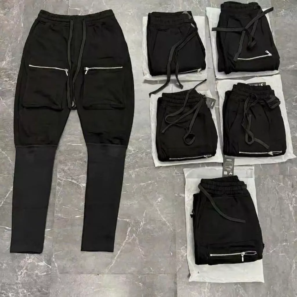 Quần Jogger Túi Hộp ,Phối 2 Khoá Cho Nam Nữ