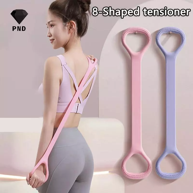 PND Yoga Thể Dục Dây Đàn Hồi Silicon Dây Kháng Lực Cho Cánh Tay Ba Vai Tập Gym Dây Thể Thao Phòng Tập Thể Dục raoog