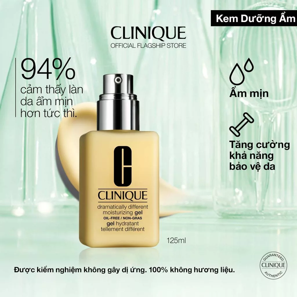 Kem dưỡng ẩm cân bằng Clinique Dramatically Different Moisturizing 125ml (Gel - Lotion - Jelly)
