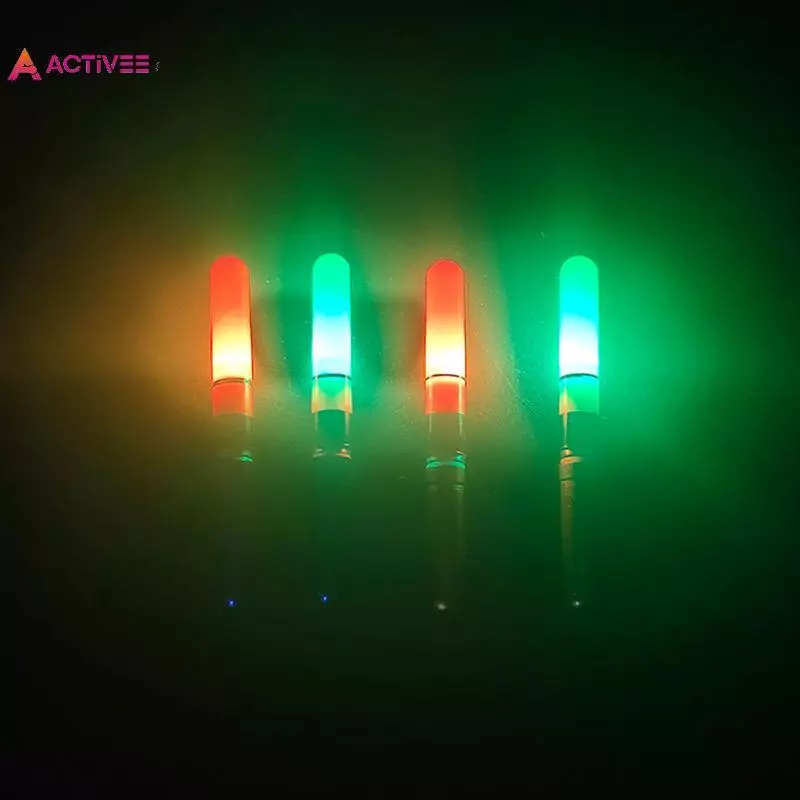 < Activee > Câu cá ban đêm Phao phát sáng chạy bằng pin LED Phao điện Câu cá đẹp