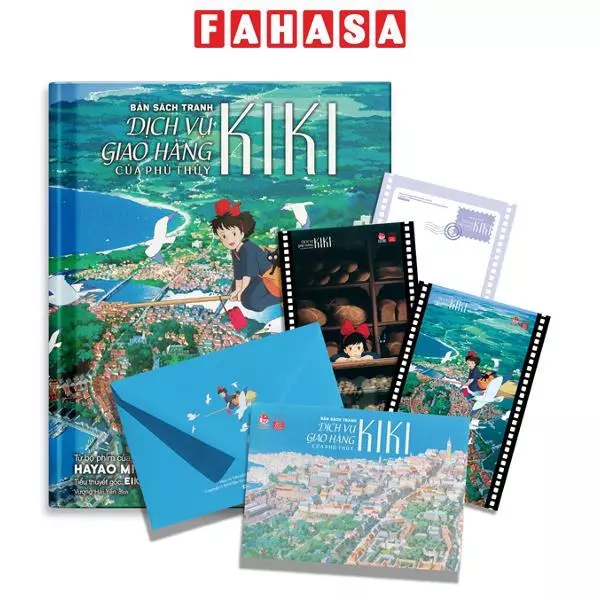 Dịch Vụ Giao Hàng Của Phù Thủy Kiki - Bản Sách Tranh - Tặng Kèm Set 2 Postcard + Phong Thư