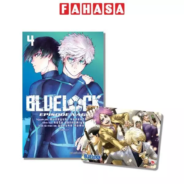 Sách - Bluelock - Episode Nagi - Tập 4 - Tặng Kèm Card PVC