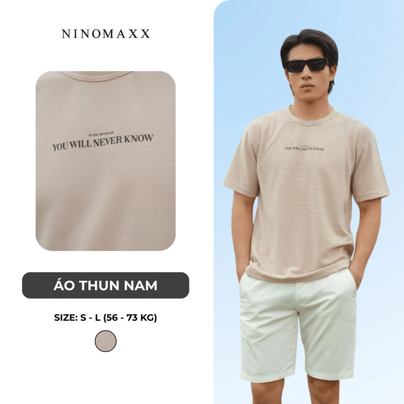 Áo Thun Graphic Nam Tay Ngắn Ninomaxx 2504004
