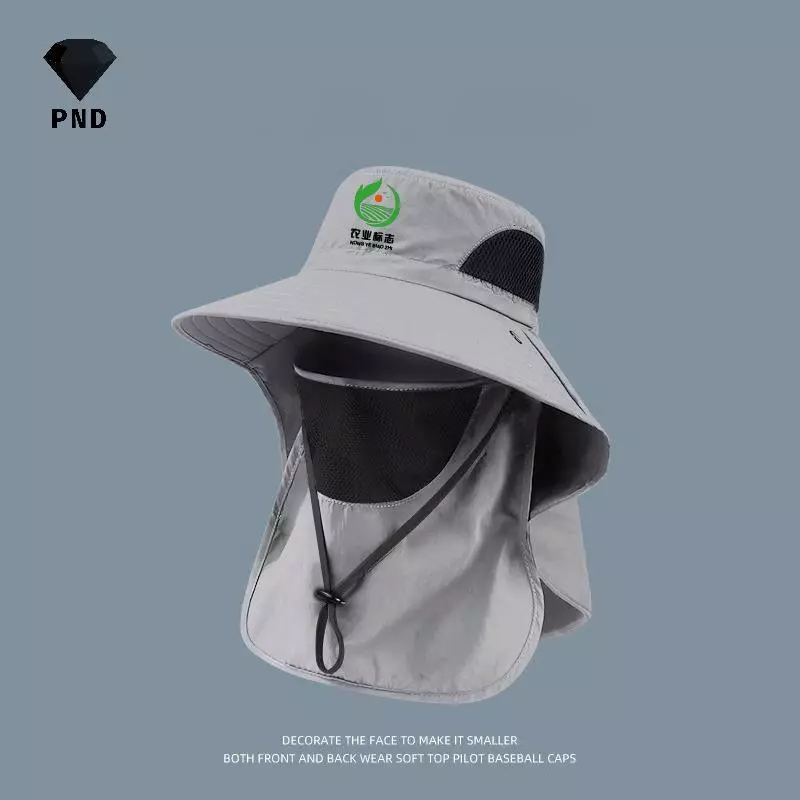 Mũ che nắng PND Mũ Eave Lớn Mũ câu cá Mũ làm việc ngoài trời Leo núi Mũ đi bộ đường dài Chống nắng Mũ chống nắng có thể tháo rời Mũ thể thao raoog