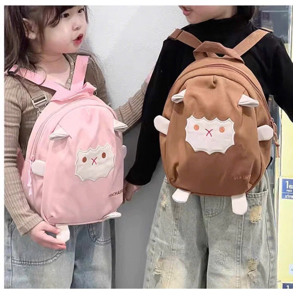 Balo mầm non hình con cừu cho bé từ 2 - 4 tuổi 8x22x26cm