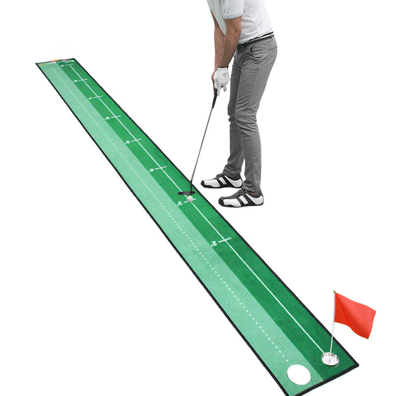 [Sản phẩm mới] Bộ huấn luyện viên lỗ Putter Golf Putter Văn phòng Tấm lót gôn trong nhà