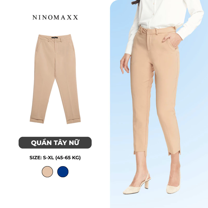 Quần Tây Nữ Dáng Ôm Che Khuyết Điểm N&M NINOMAXX 2207021