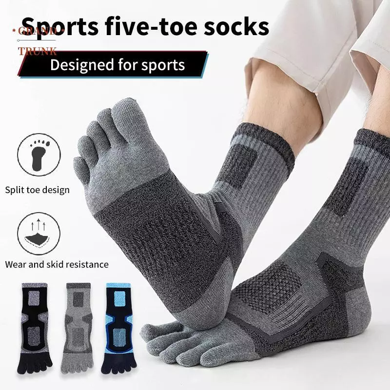 [INVN] Toe Short Sos Lưới Thể Thao Chống Trơn Trượt Thể Dục Bóng Rổ Ngoài Trời Du Lịch 5 Ngón Tay Sos Mới