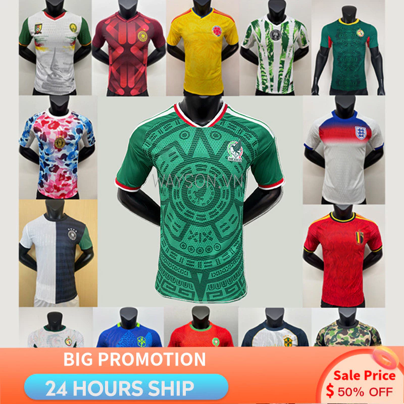 {SẴN SÀNG} Phiên bản cầu thủ World Cup 2026 Jersey Order Đội tuyển quốc gia Argentina Mexico Phiên bản quạt bóng đá khô nhanh