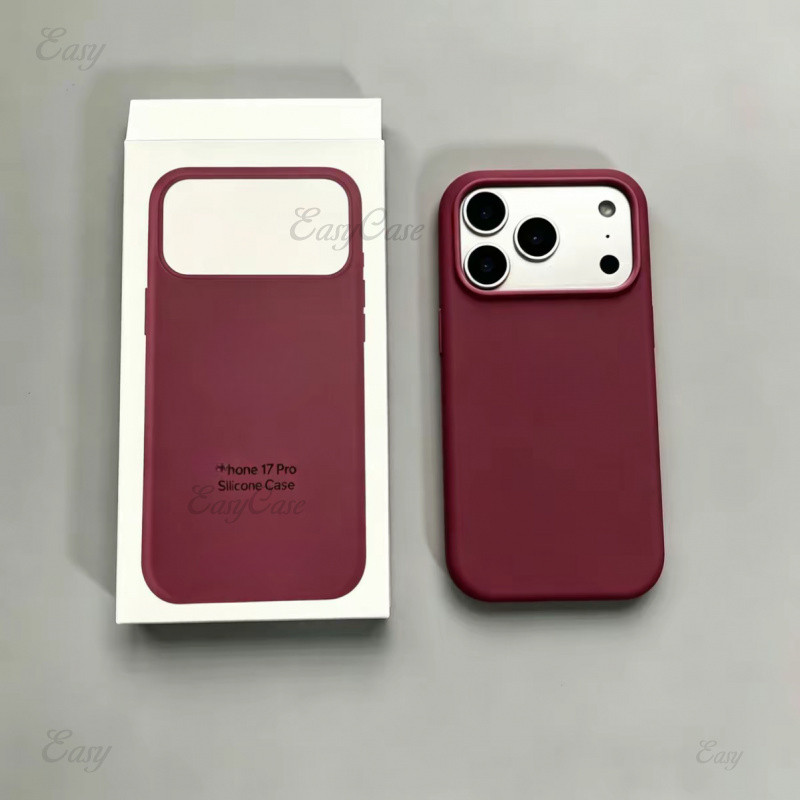 Ốp điện thoại silicon lỏng chống bụi bẩn cho iPhone 18 17 16 15 14 13 Pro Max…