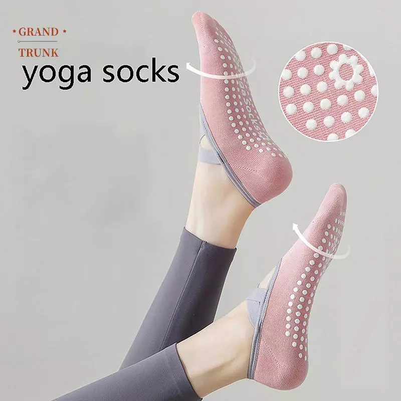 [INVN] Yoga Sos Professional Anti Slip Sos Woman Sport thấm mồ hôi thoáng khí Pilates Sos Ladies Ballet Dance Mới