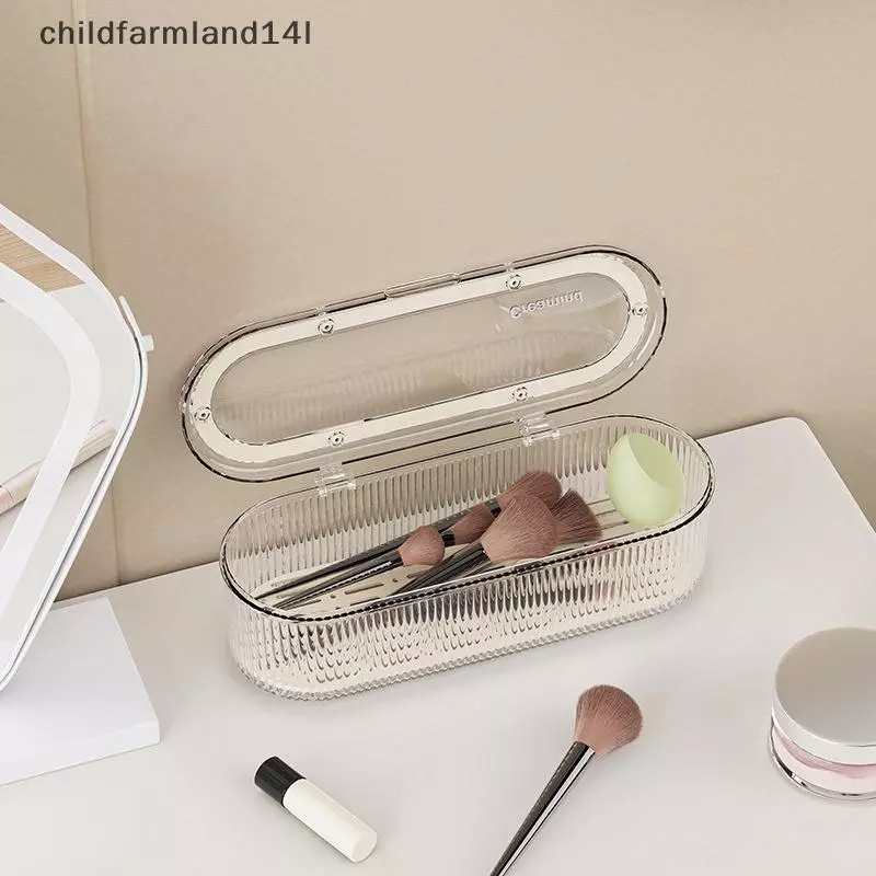 Hộ Gia Đình Chống Bụi Chopsti Hộp Có Nắp Nhà Bếp Và Nhà Hàng Thìa Nĩa Dao Kéo Hộp Bảo Quản Ánh Sáng Sang Trọng Trong Suốt