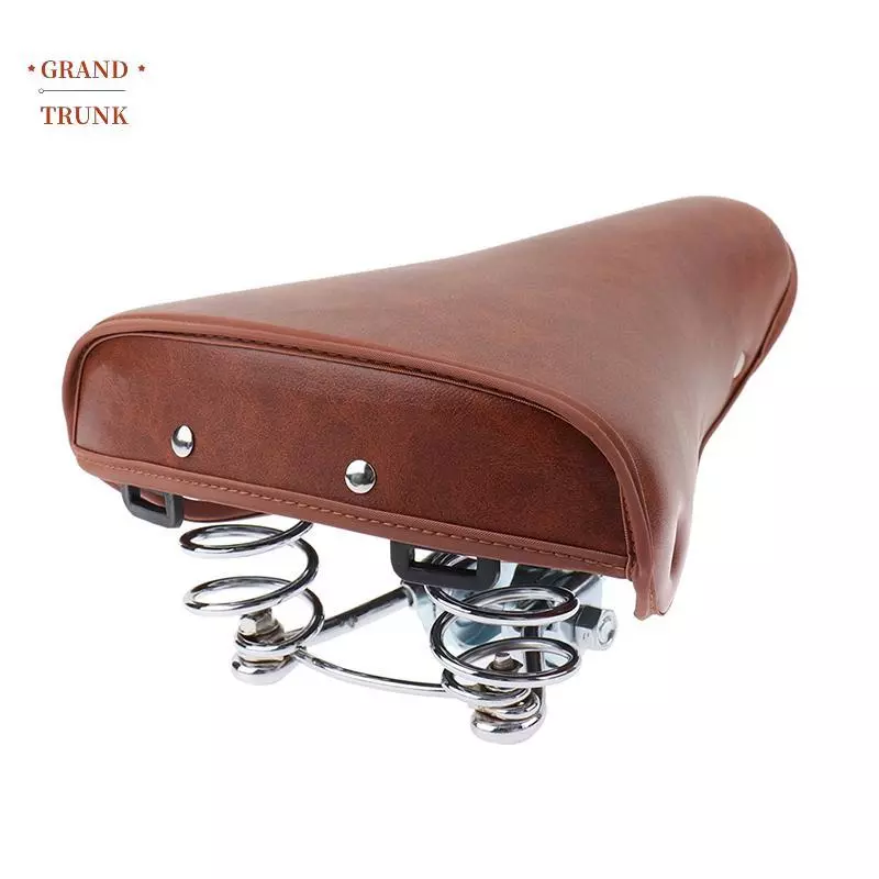 [INVN] Ghế ngồi bằng da PU dành cho xe đạp cổ điển Retro Mới