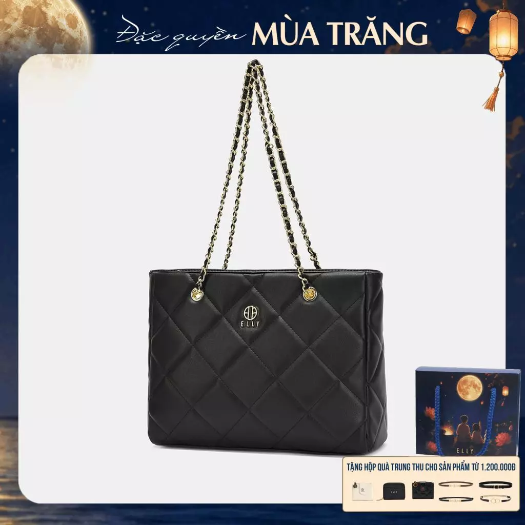 [TẶNG QUÀ TRUNG THU 599K] Túi xách nữ ELLY EL361 túi đeo chéo đeo vai da tổng hợp cao cấp thanh lịch
