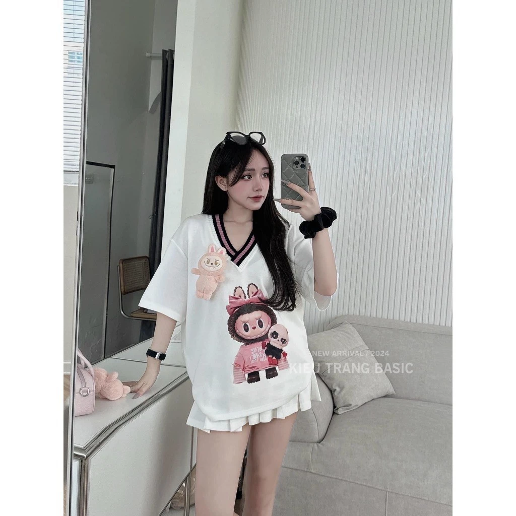 Set bộ gấu labubu siu hot  Kèm gấu gắn tháo rời