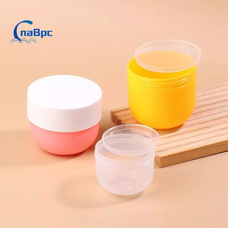 < CnaBpc > 100 / 200 / 300 / 500g Chai Có Thể Đổ Lại Nhựa Màu Hồng Lọ Trang Điểm Rỗng Nồi Du Lịch Mặt / Kem Dưỡng Toàn Thân Tóc Mỹ Phẩm Dầu Xả Mới