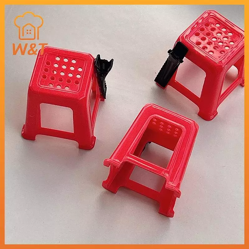 [W & T] Mô Phỏng Vui Nhộn Phân Màu Đỏ Độc Đáo Kẹp Tóc Ngộ nghĩnh Phụ Kiện Tóc Mới