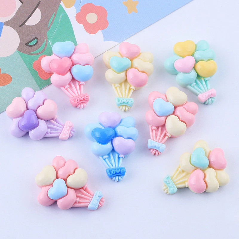 [Kèm sticker dán] Miniature Cute Resin Charms for Decoration (Self-Adhesive Back) Decoden Phụ kiện thời trang