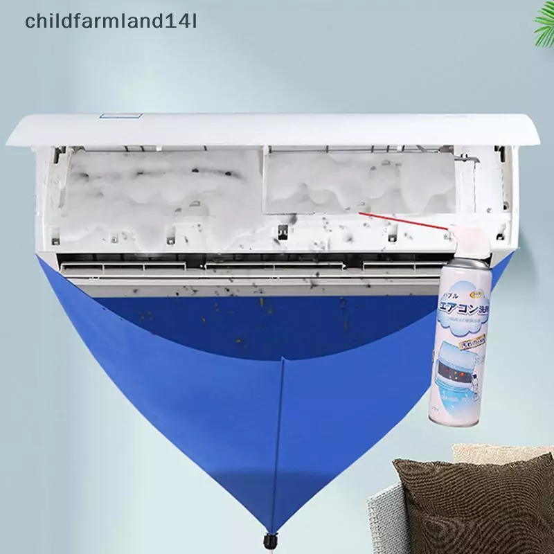 100cm Điều Hòa Không Khí Làm Sạch Bao Túi PVC Thiên Tính Bụi Có Ống Nước Nhà 1-1.5P Chia Treo Điều Hòa Không Khí Dụng Cụ