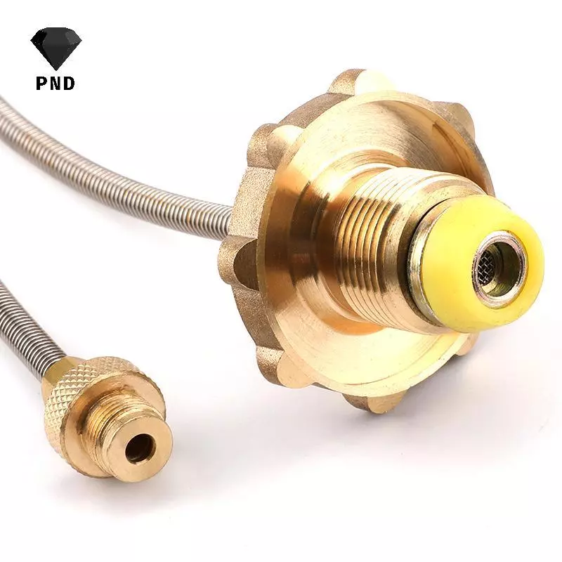 PND Bếp Cắm Trại Bình Gas Adapter Cắm Trại Đốt Gas Bếp Butan Gas Adapter LPG Nạp Lại Adapter Cho Cắm Trại Dã Ngoại raoog