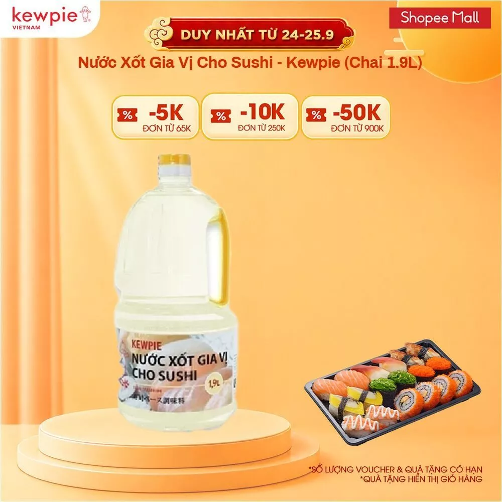 Nước Xốt Gia Vị Cho Sushi - Kewpie (Chai 1.9L)