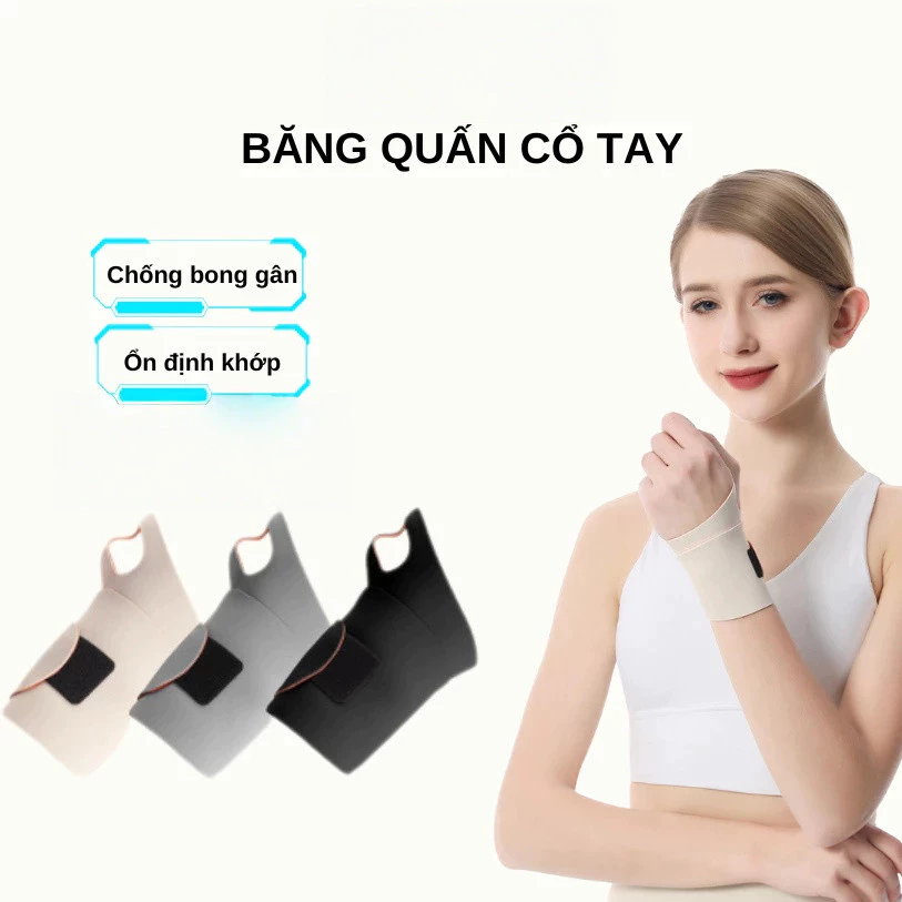 （1 một đôi）Băng Quấn Cổ Tay - Siêu Mỏng, Hỗ Trợ Cố Định Gym, Yoga, Bóng Rổ, Pickleball