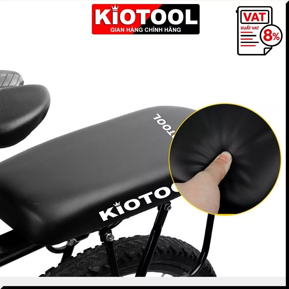 Đệm lót yên sau xe đạp Kiotool êm ái bền đẹp không thấm nước