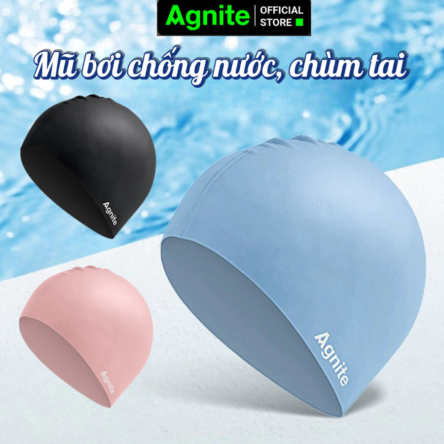 [MUA 3 GIẢM 30%] Mũ Bơi Silicone Cao Cấp DELI – Chống Nước, Ôm Sát, Bảo Vệ Tai
