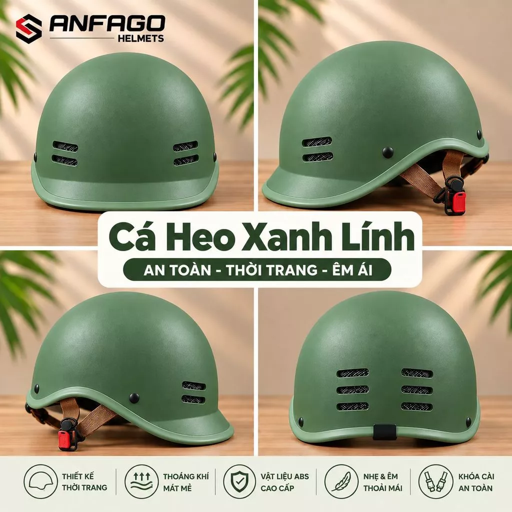 Mũ Bảo Hiểm Cá Heo: Thương Hiệu An Toàn, Đảm Bảo Chất Lượng Cho Người Lớn  An Toàn